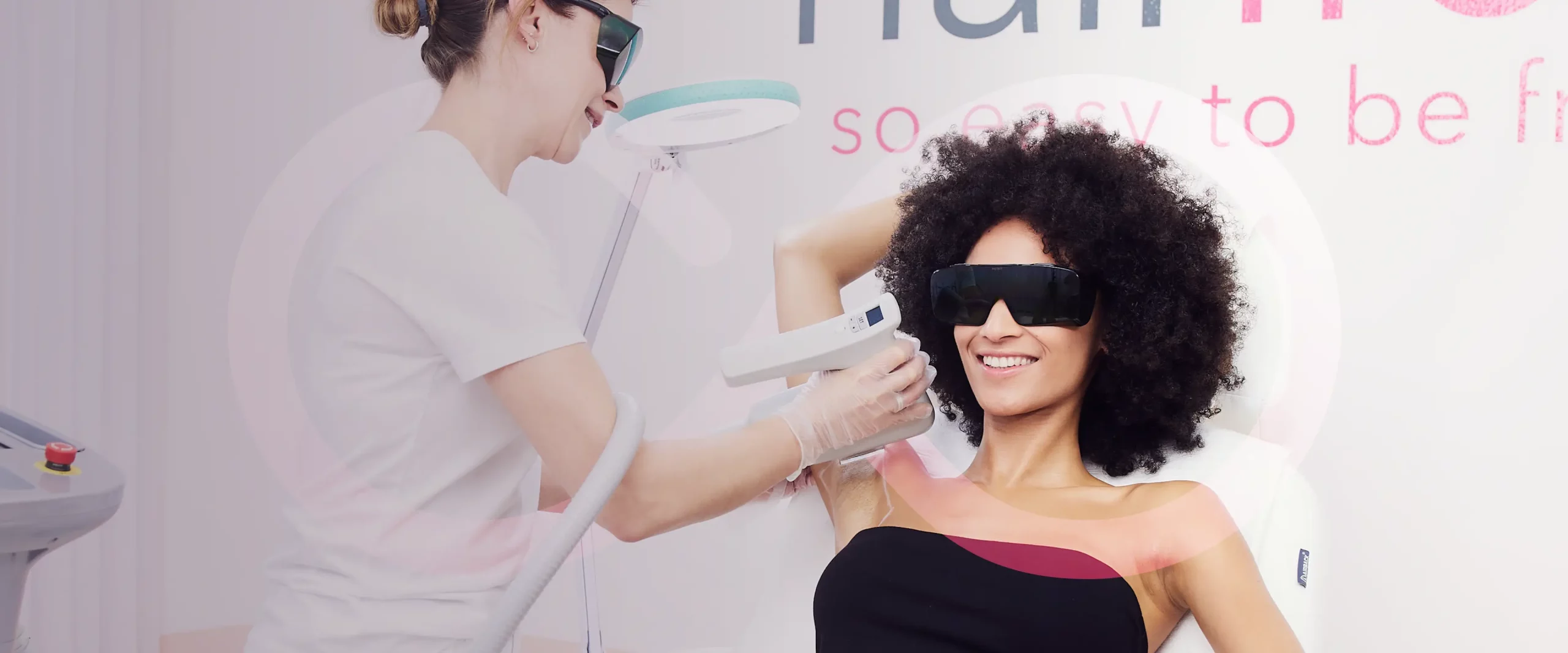 Dauerhafte Haarentfernung sanft, sicher